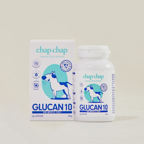 🐶 Cares chap chap nutritional supplements GLUCAN10 (80g)